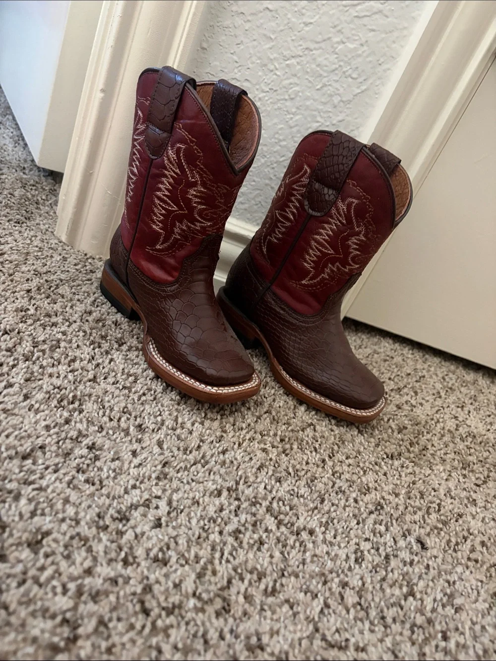 Toddler Western genuine material Boots